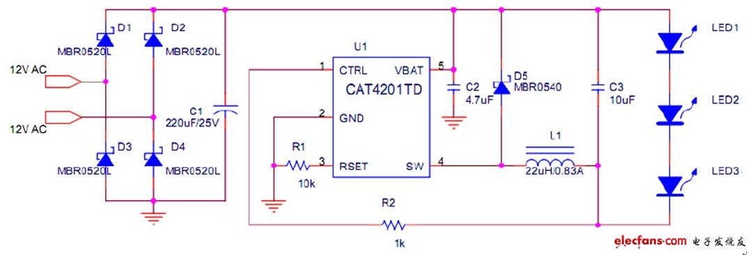 ͼ1CAT4201MR16Ƶ·