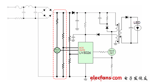 LV5026/7/8 TRIAC·