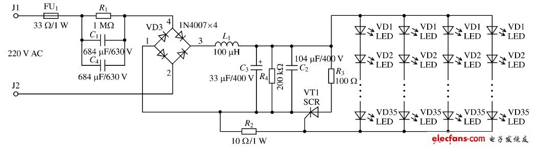 ͼ1 LEDչ·