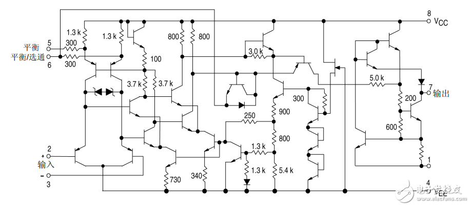 lm311ϻܣlm311ͼ_ڲṹӦõ·